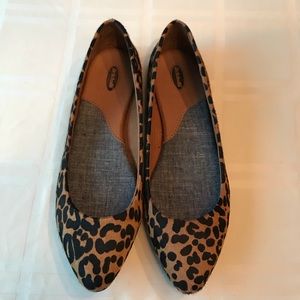 Dr Scholl’s Leopard print flat